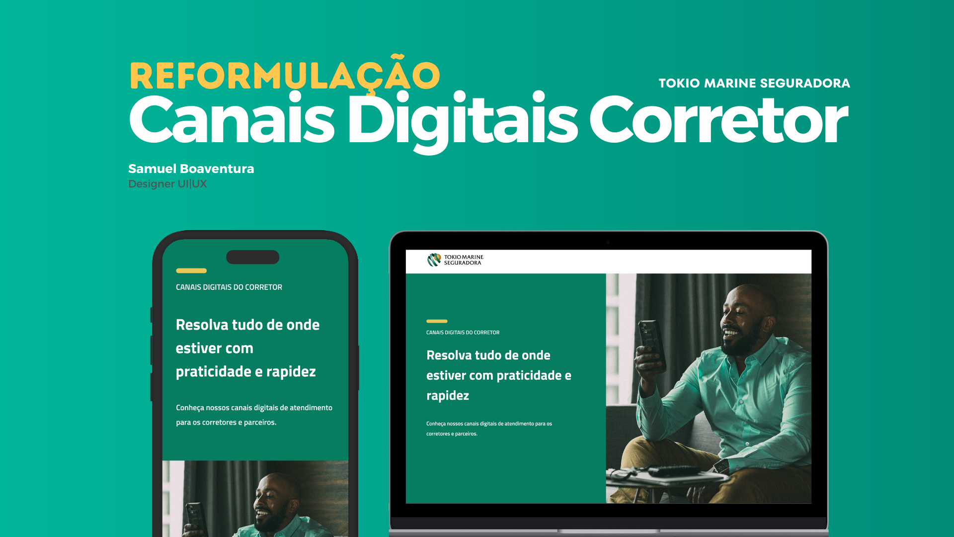 Interfaces dos canais digitais para corretores — Tokio Marine Seguradora — imagem 2