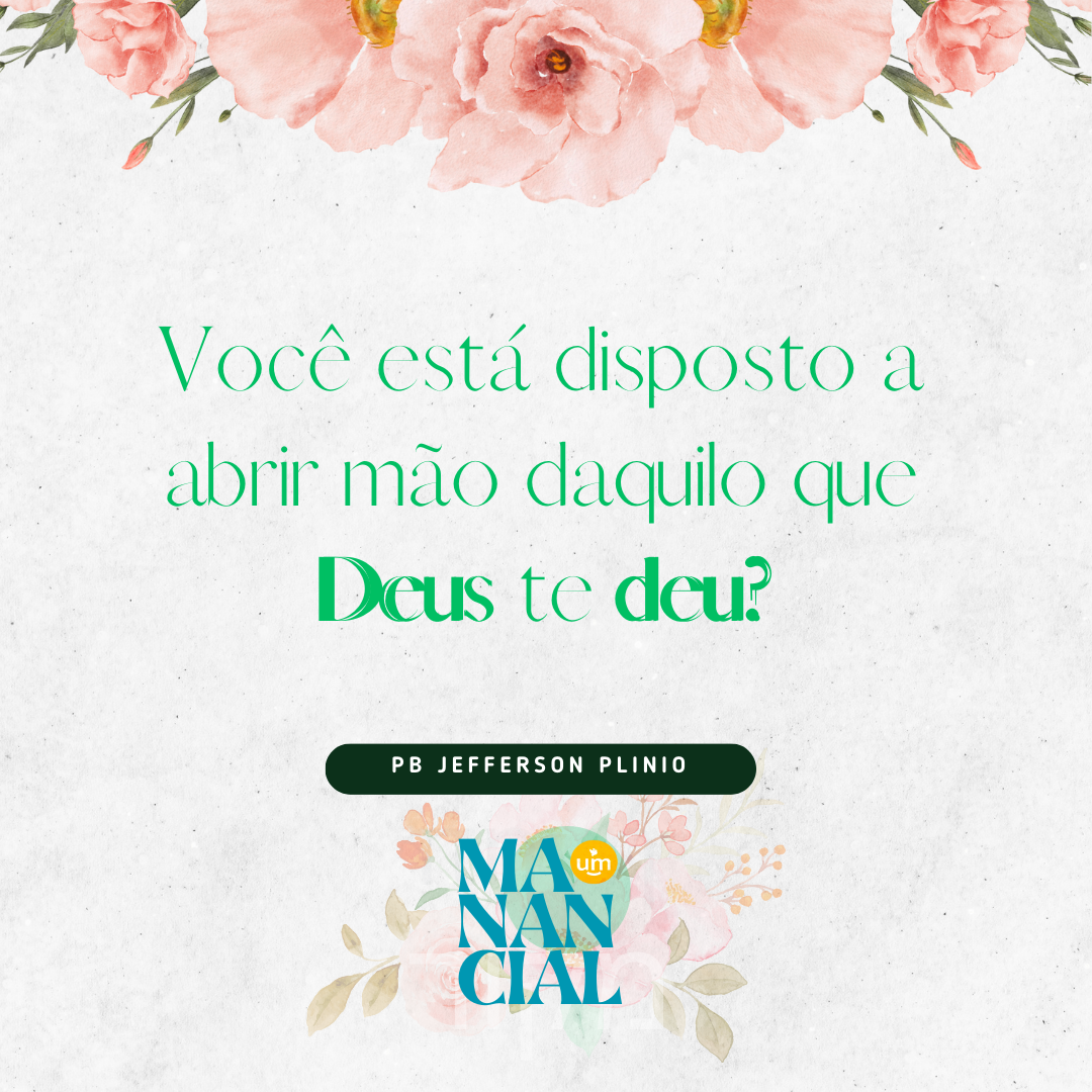 Peças visuais do projeto Grupo Manancial — Círculo de oração — imagem 4