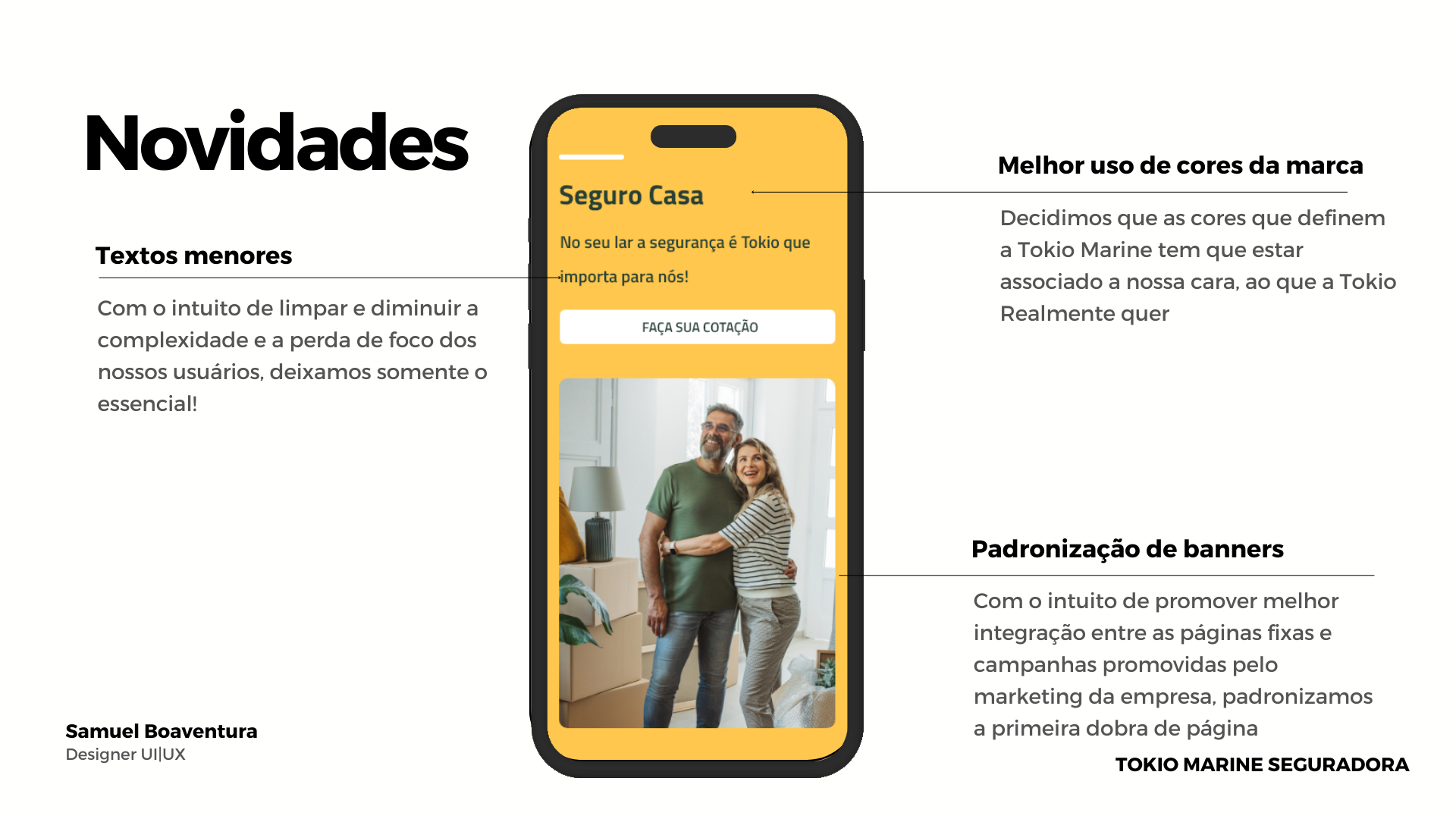 Telas do fluxo digital do seguro residencial — Tokio Marine Seguradora — imagem 4